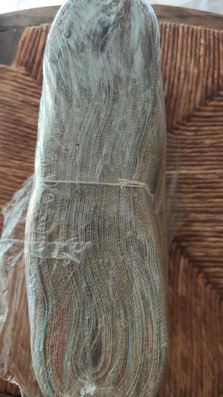 Nastri Pura Canapa Colore Naturale Vintage 5 Pezzi