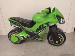 Moto de juguete Molto verde