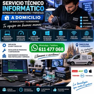 Reparación de ordenadores a domicilio