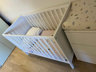 Culla Ikea Sundvik 60x120