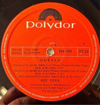 Vinilo Bee Gees - Odessa