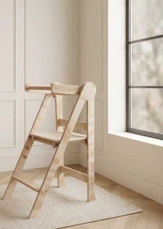 Nuova torre di apprendimento Montessori pieghevole per bambini