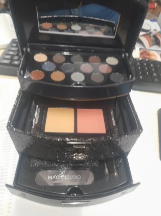 Maletín Infantil Maquillaje Magic Studio Negro