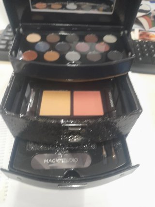 Maletín Infantil Maquillaje Magic Studio Negro