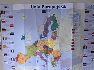 Mapa de la Unión Europea