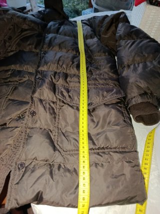 Plumas abrigo cazadora Moncler Marrón