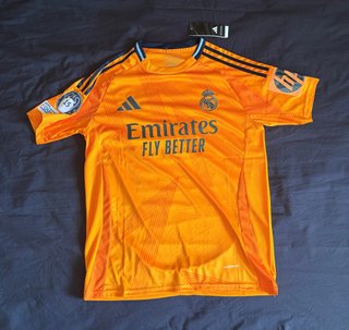 Camiseta Adidas Real Madrid Naranja Talla M