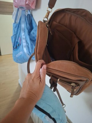 Maletín de piel marrón