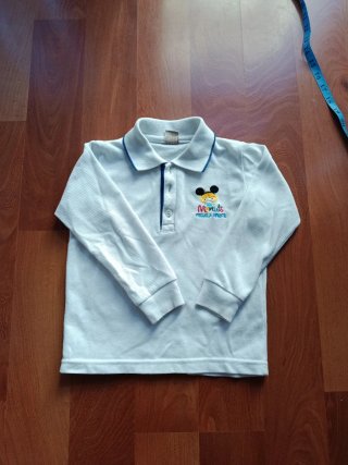 Camiseta/Polo manga larga Guardería Menuts Talla 2