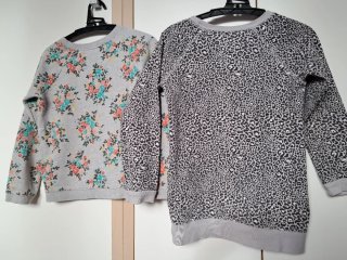 Lote 2 sudaderas niña 7 años