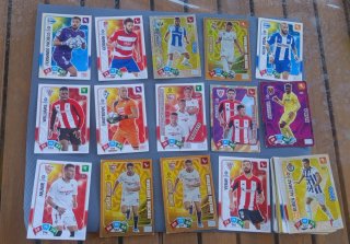 Lote de 46 cromos Adrenalyn 19 20 Madrid y Barça