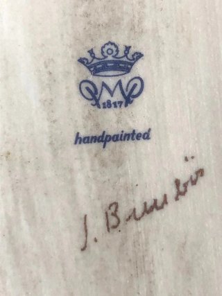 Vaso centrotavola navicella porcellana