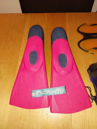 Aletas de natación varias tallas