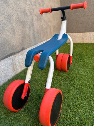 Bici equilibrio Decathlon ruedas varias posiciones