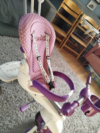 Triciclo SmarTrike Morado y Blanco