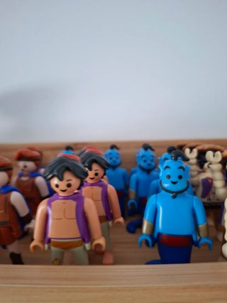Muñecos Playmobil Aladdin y Genio