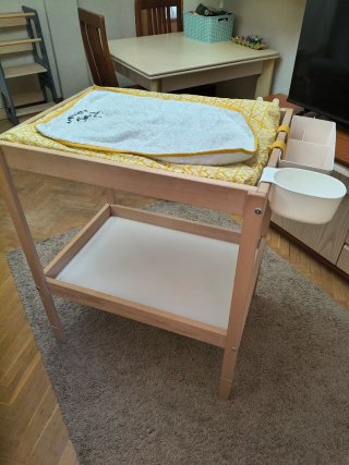 Cambiador Bebé Ikea Madera