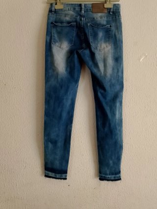 Vaqueros rotos con red Talla XS