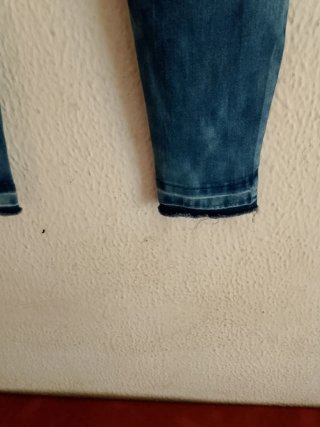 Vaqueros rotos con red Talla XS