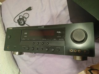 Equipo de cine Yamaha negro