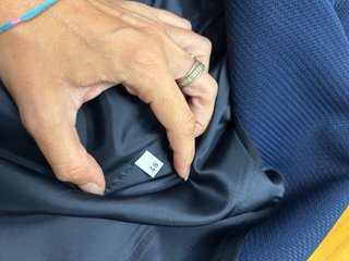 Tailleur Burberrys blu taglia 48