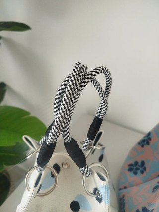 Bolso cubo estampado
