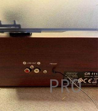 Tocadiscos Retro CAMRY CR1113