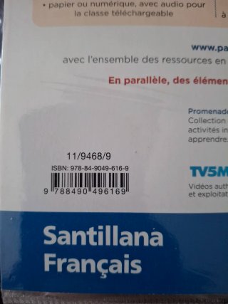Libros parcours pour le college 1°eso
