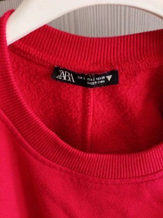 Maglione rosso unisex taglia unica