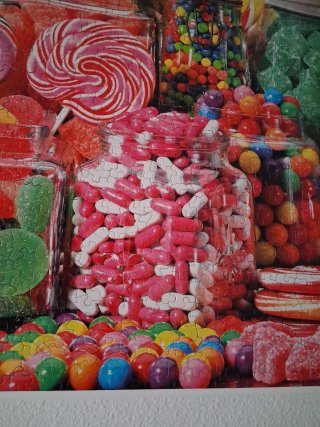 Puzzle de caramelos y piruletas