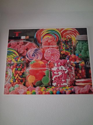 Puzzle de caramelos y piruletas
