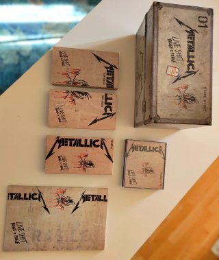 Metallica Live Shit Box Set VHS