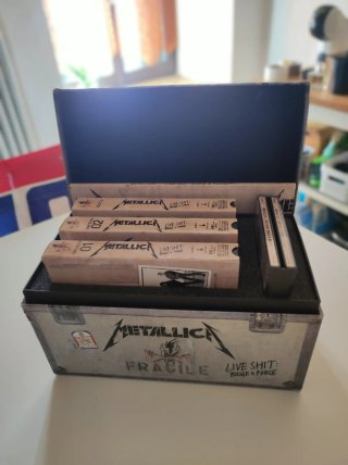 Metallica Live Shit Box Set VHS