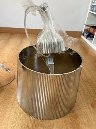 2 Lámparas Kartell Plata Cromo Originales