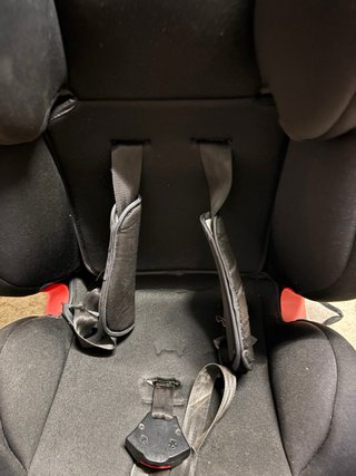 Silla coche grupo 1/2/3 negra