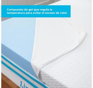 Topper Colchón Linenspa 10cm 150x200