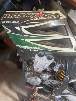 Moto Rieju Marathon 450 Enduro, matriculada
