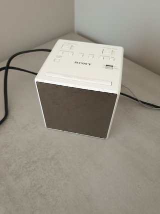 Radio Despertador Sony Blanco