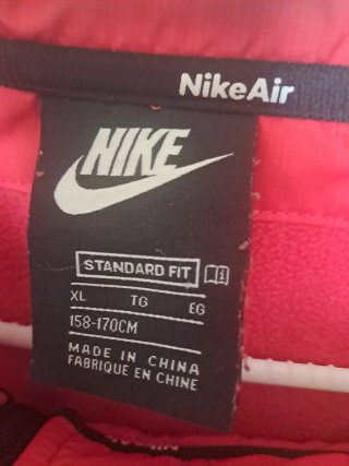 Sudadera Nike Air polar roja talla M
