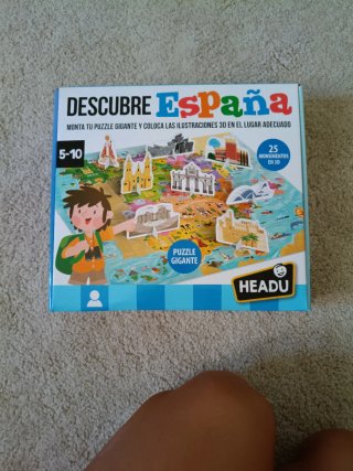 Puzzle 3D Descubre España Headu 5-10 años