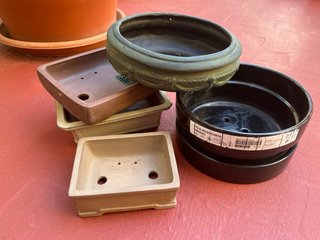 Bandejas para Bonsái de Cerámica