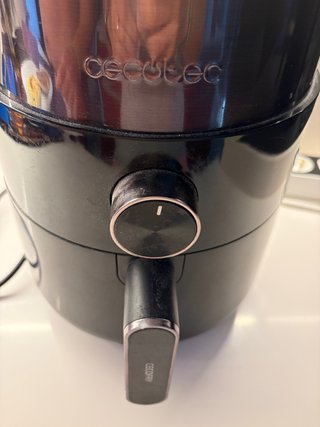 Cecotec Freidora Aire 1.5L Negra