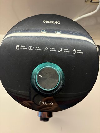 Cecotec Freidora Aire 1.5L Negra