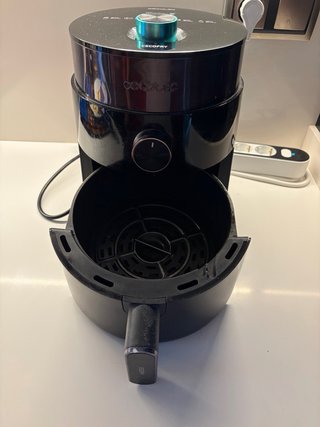 Cecotec Freidora Aire 1.5L Negra