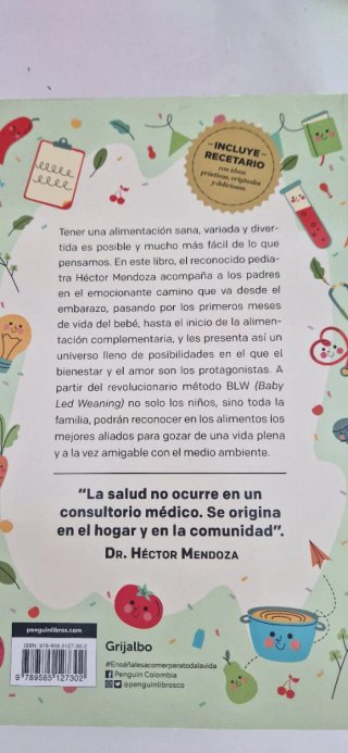 Libros sobre alimentación infantil
