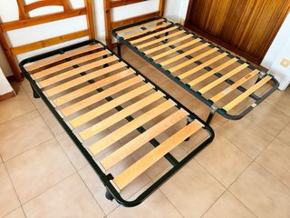 Conjunto 2 cabeceros + 2 somieres + 1 colchón
