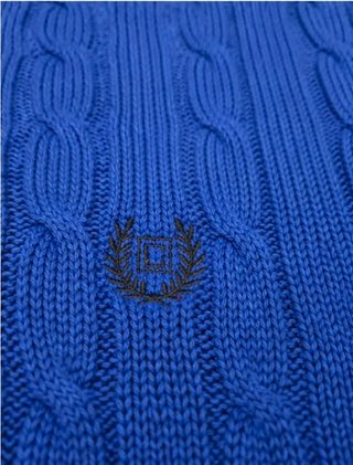 Maglione Chaps Ralph Lauren Blu Taglia M
