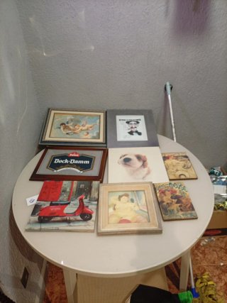 Lote de 7 cuadros decorativos