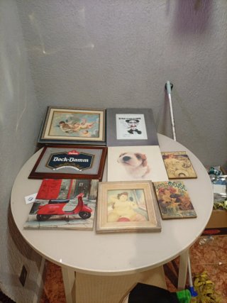 Lote de 7 cuadros decorativos