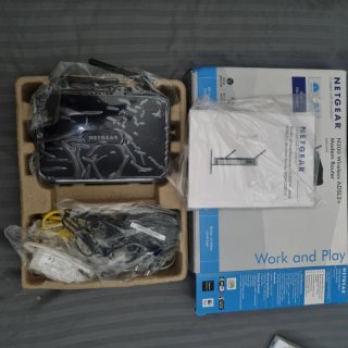 NETGEAR DGN2200 N300 Modem Router ADSL2+